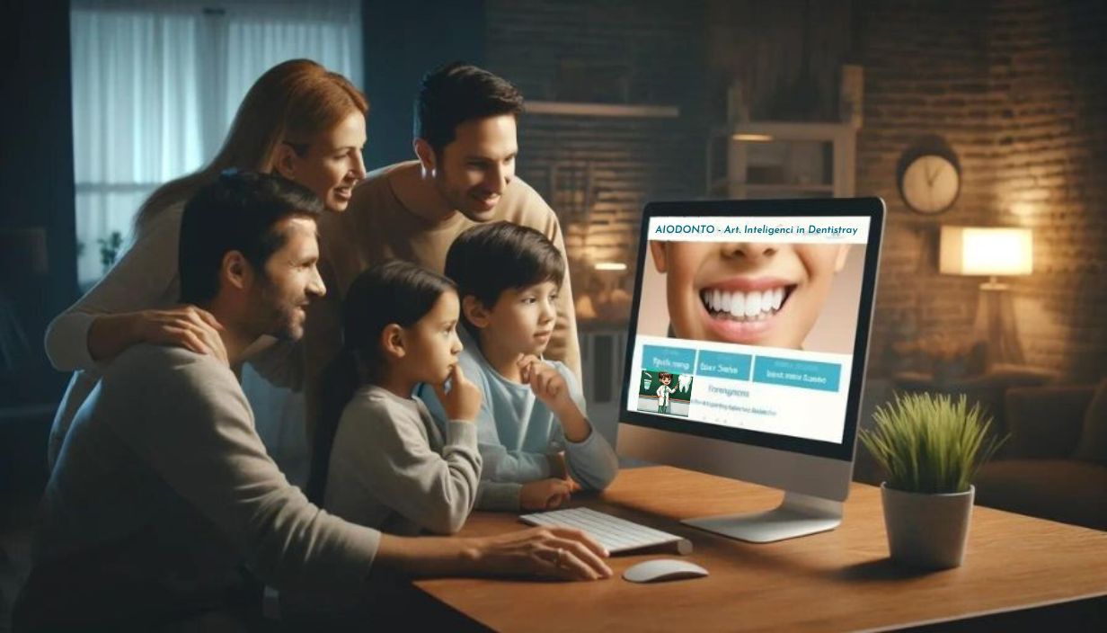 Family with Odontinho - Oral health literacy